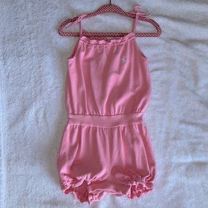 Ralph Lauren 9month girl short romper pink